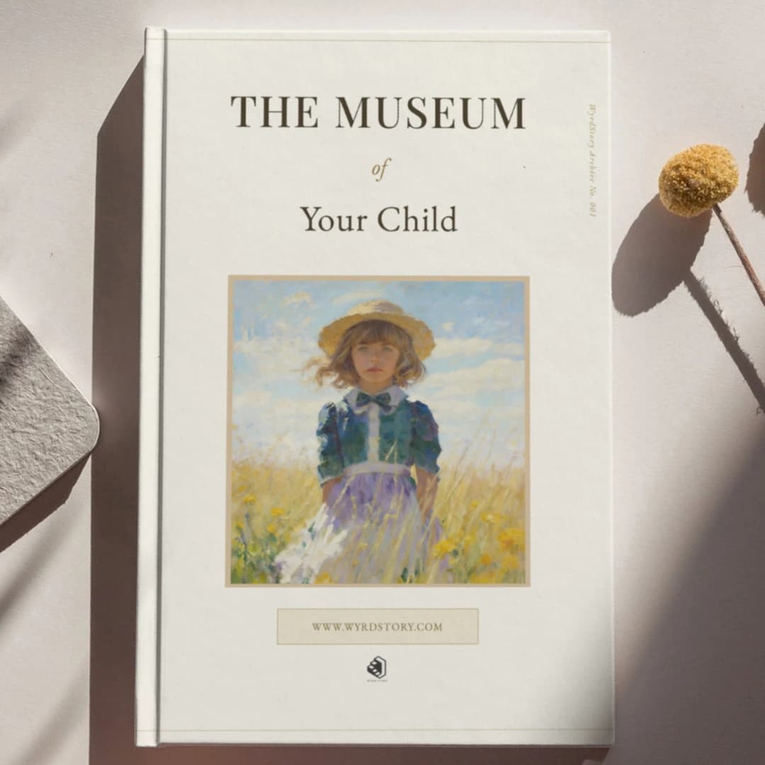 Personalized Art Gift Book mockup